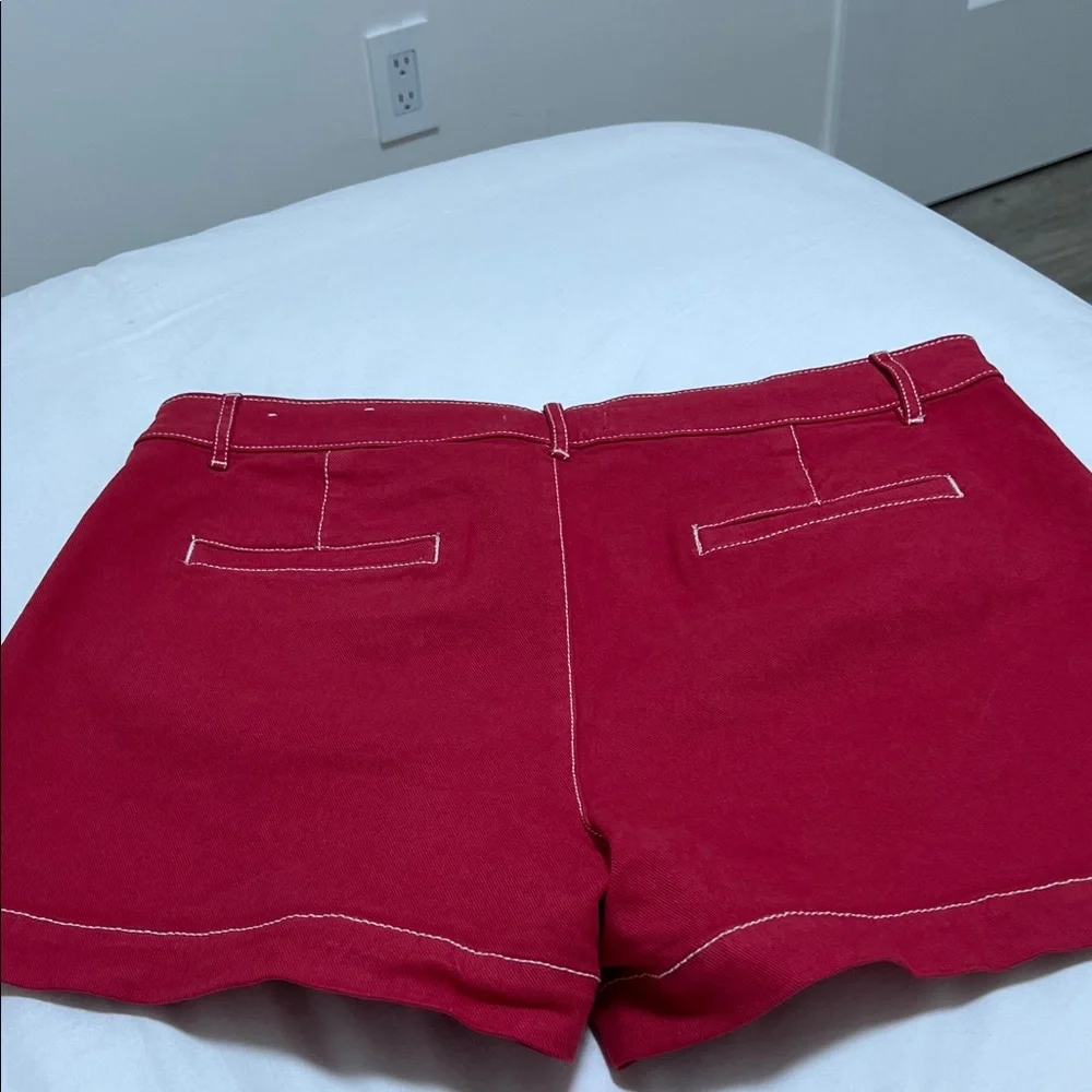 Loft Palmer Women's Red Casual Shorts - Picture 6 of 6